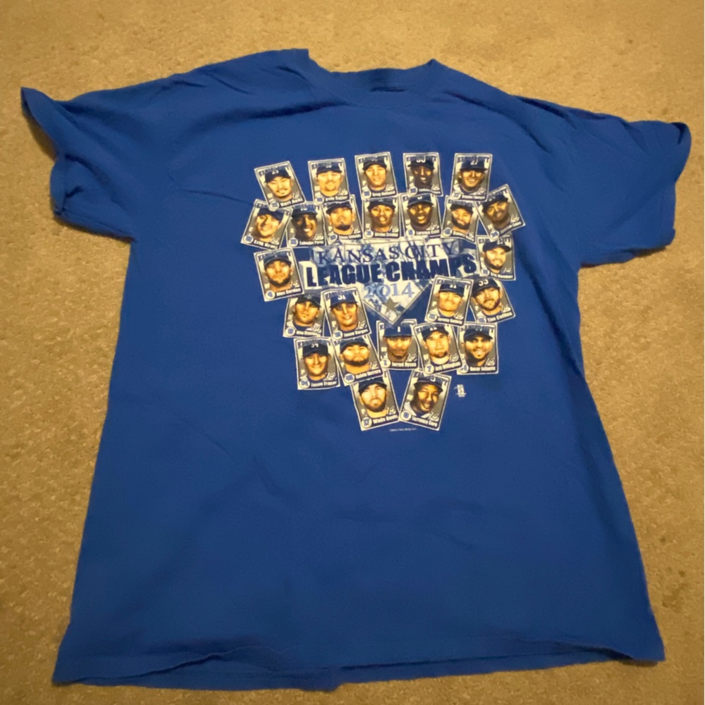 Vintage Kanas City League Champs 2014 Royals Shirt